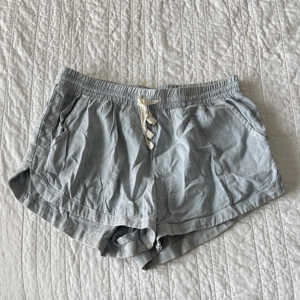 Billabong Light Gray Athletic Shorts